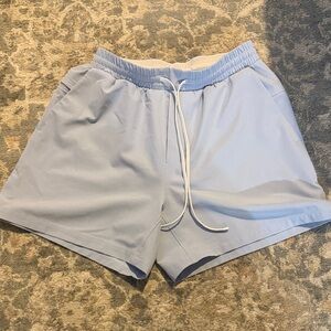 Lululemon Athletica Light Blue Athletic Shorts